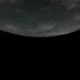 Foto cinematográfica da lua