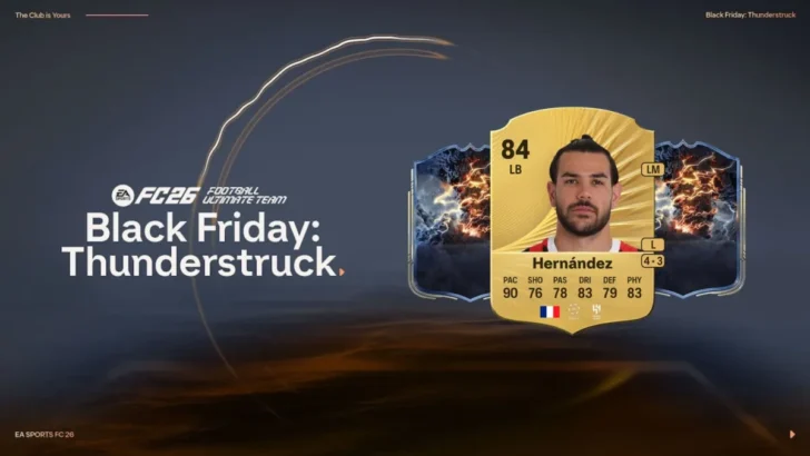 Cartão base de Theo Hernandez no FC 26