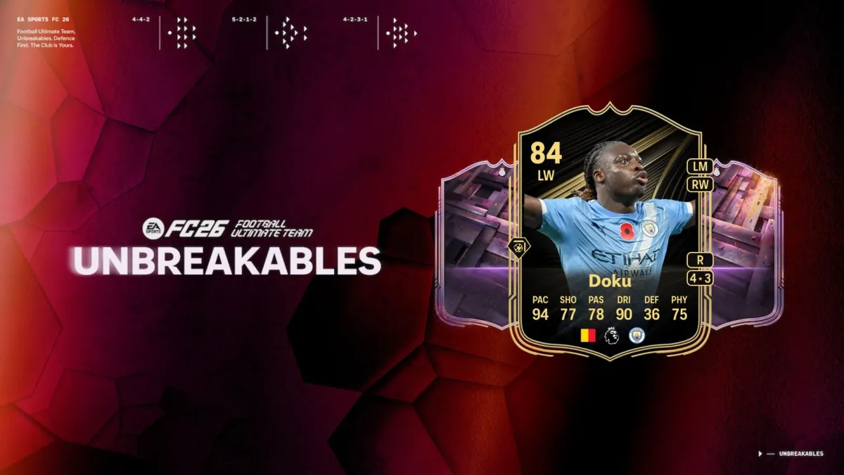 Item TOTW de Jeremy Doku no FC 26