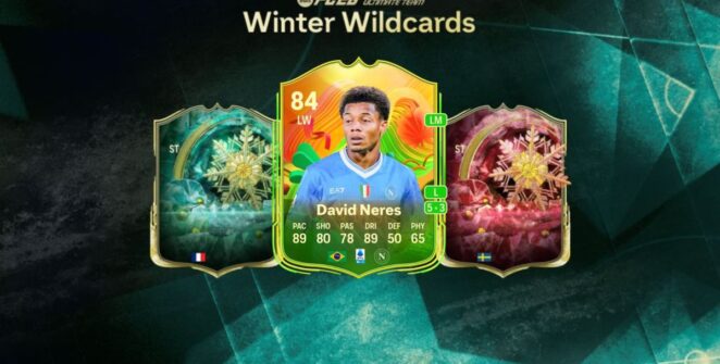 Cartão do David Neres World Tour no FC 26
