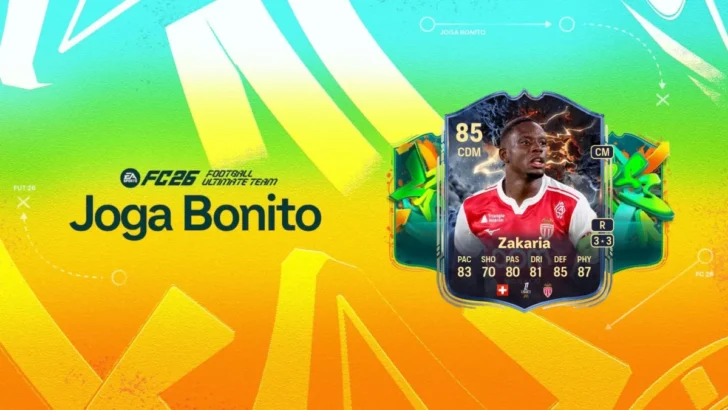 Cartão de Zakaria Thunderstruck no FC 26
