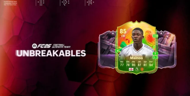 Cartão Mainoo World Tour no FC 26 Ultimate Team
