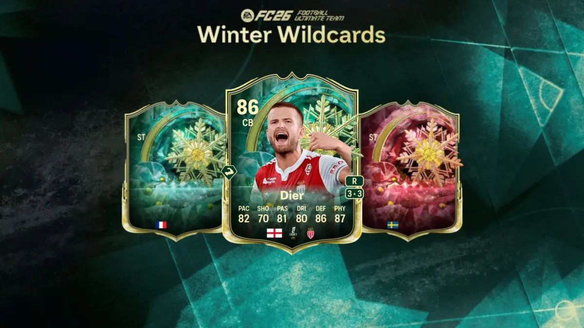 Item Eric Dier Winter Wildcards no FC 26