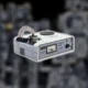 O item Ion Sputter sobreposto a uma renderização 3D parcial de Stella Montis em ARC Raiders.