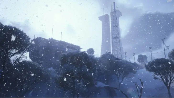 Recurso Cold Snap em um mapa em ARC Raiders