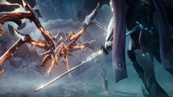 Imagem promocional de Blood of Perita no Warframe