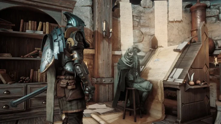 bibliotecário em soulframe