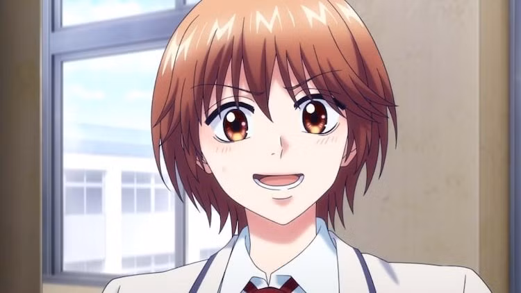 Mizuki se disfarça de homem em Hana-Kimi