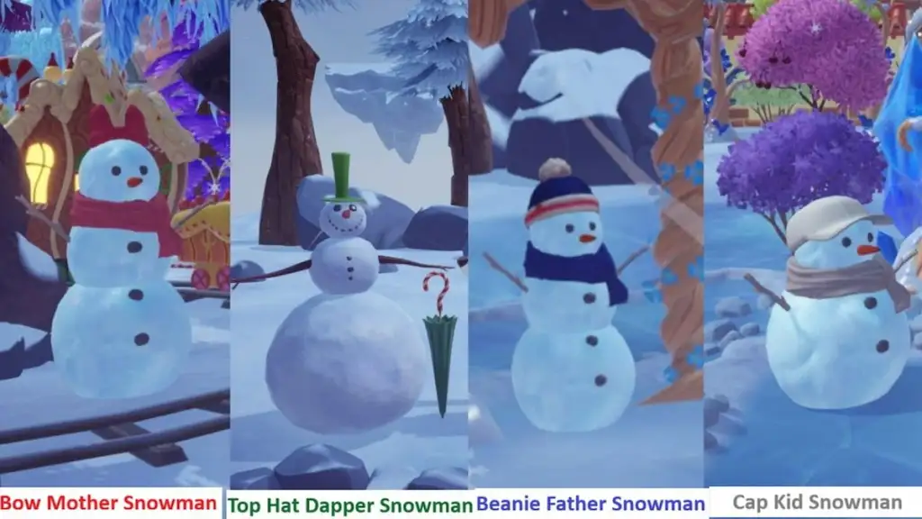 Boneco de neve de todos os eventos nomeado no Disney Dreamlight Valley