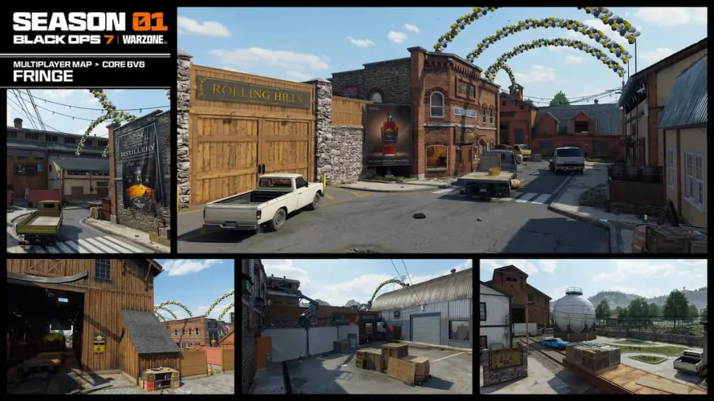 Mapa BO7 remake de Fringe