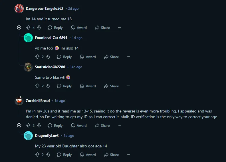 Discussão Roblox Reddit