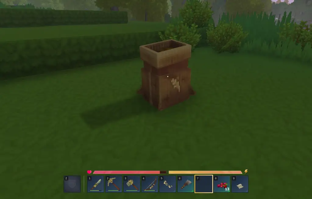 Saco de alimentação Hytale
