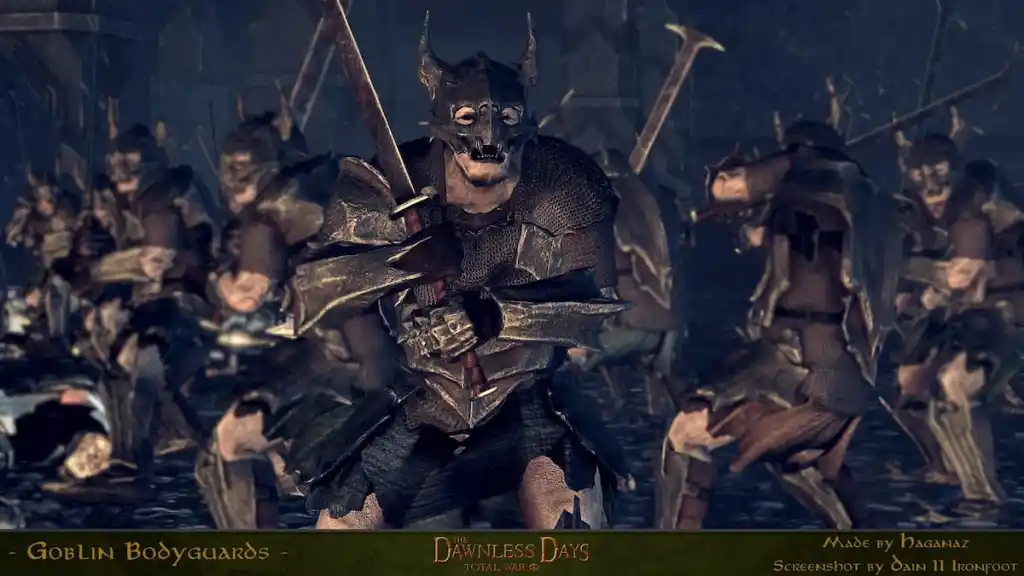 Um Orc em The Dawnless Days.