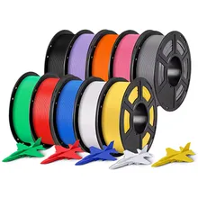 Filamento de impressora 3D PLA de plástico Anycubic de 10 kg/lote 1,75 mm