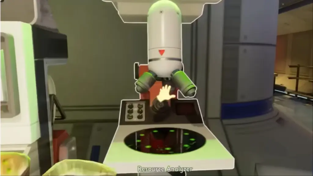 Analisador de recursos em Grounded 2