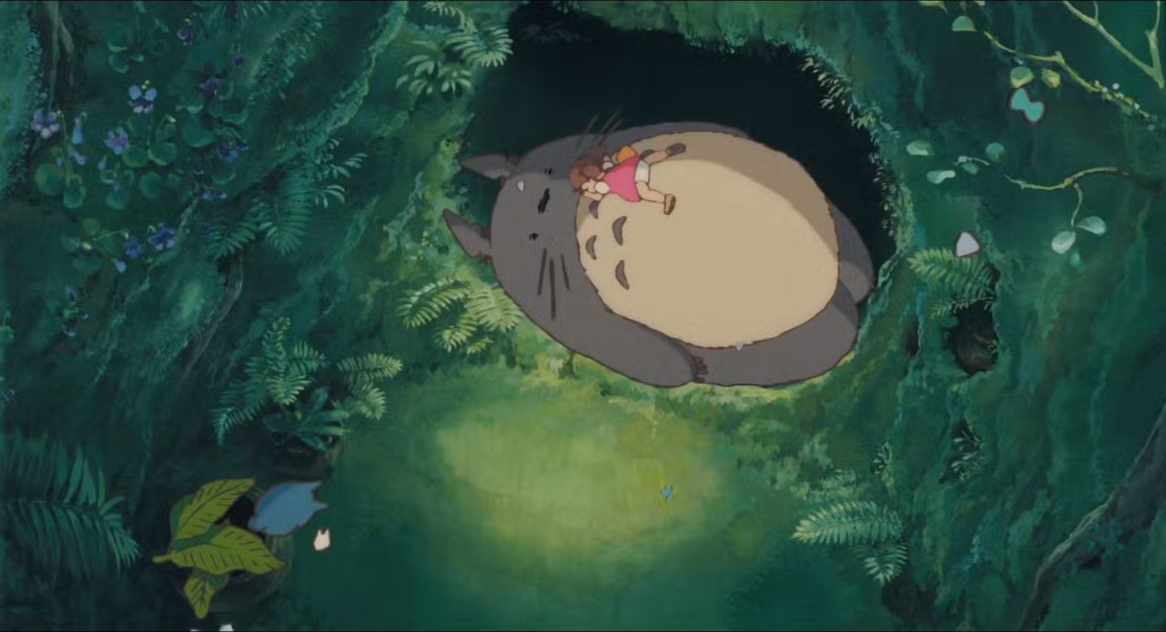 cena da soneca do meu vizinho totoro