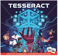 TESSERACT da Smirk & Dagger: jogo de tabuleiro de estratégia cooperativa para 1 a 4 jogadores