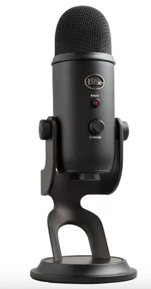 Microfone USB Yeti Azul