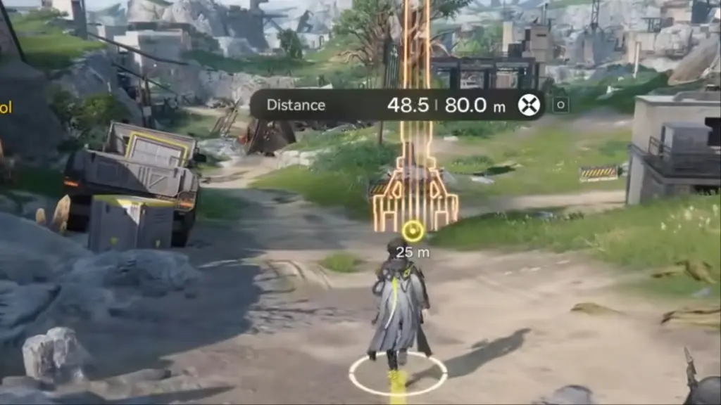 Conectando torres de retransmissão de energia em Arknights Endfield
