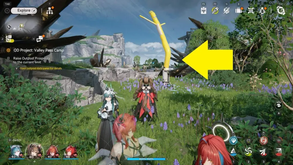 Dispositivo de índice AIC em Arknights: Endfield