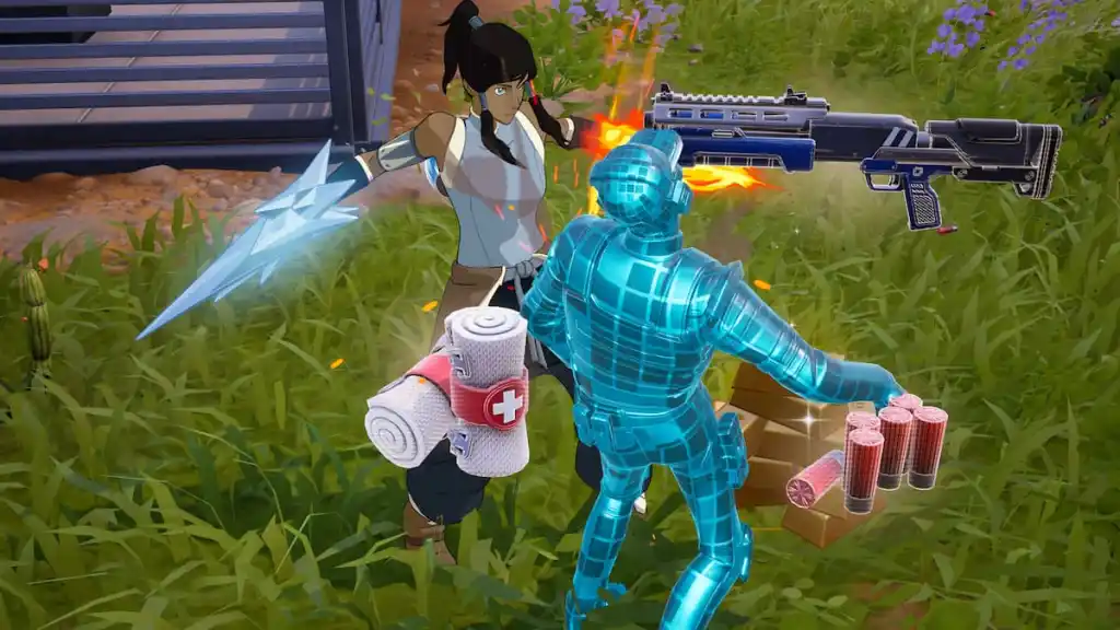 eliminando capanga em fortnite