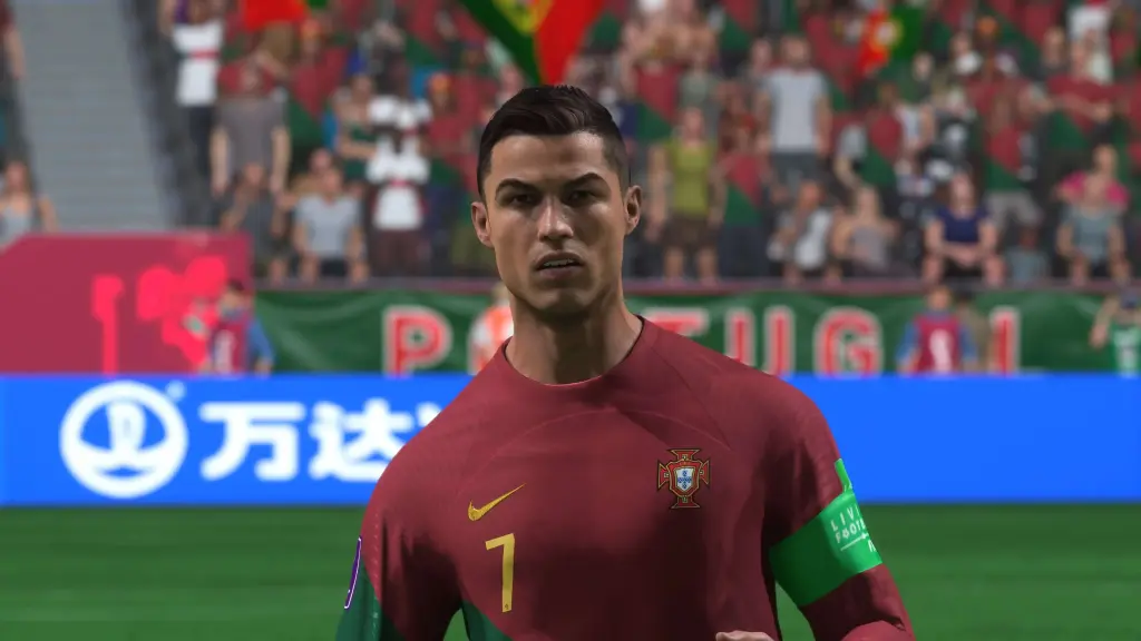 Uma imagem de Ronaldo no EA FC 24