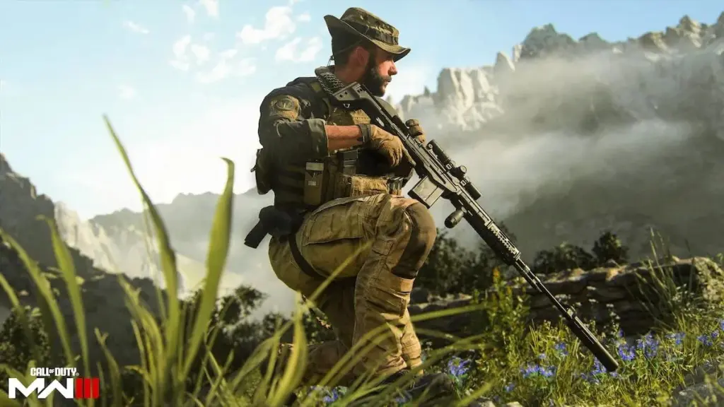 Atirador de elite em Call of Duty: Modern Warfare 3.