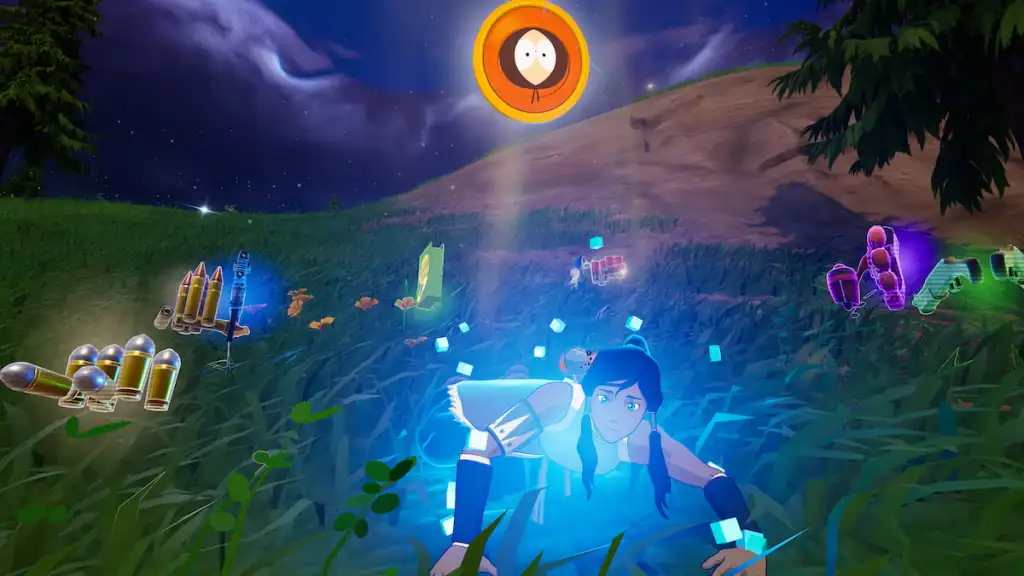 reaparecendo com Kenny token em Fortnite