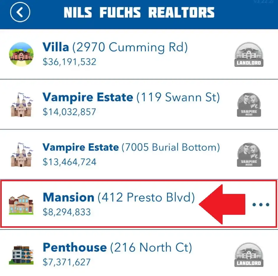 Mansão em bitlife