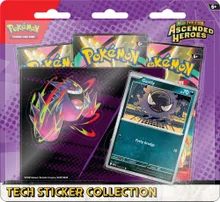 Coleção de adesivos técnicos Mega Evolution: Ascended Heroes - Gastly - ME: Ascended Heroes (ASC)