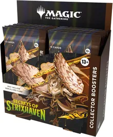 Magic: The Gathering Secrets of Strixhaven - Caixa Booster de Colecionador (12 Pacotes)