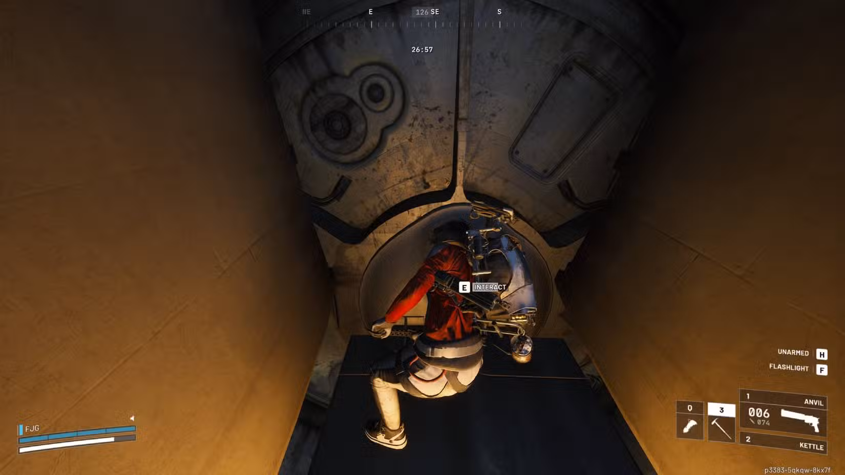 O jogador procurando o Deforester para completar a missão em Arc Raiders.