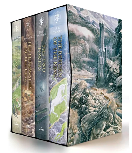 O Hobbit e o Senhor dos Anéis ilustrado por Alan Lee Box Set