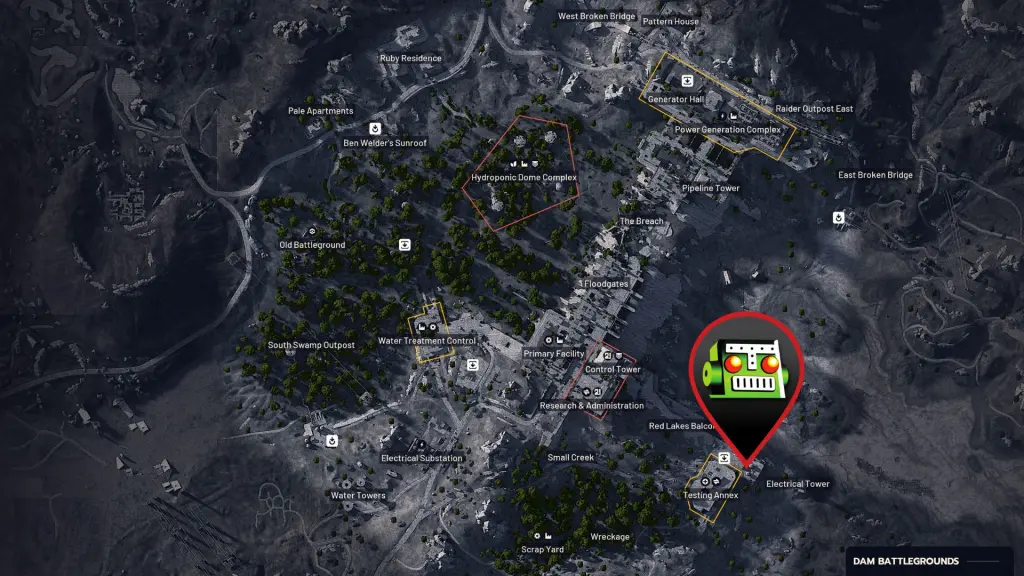Testando o elevador anexo em ARC Raiders