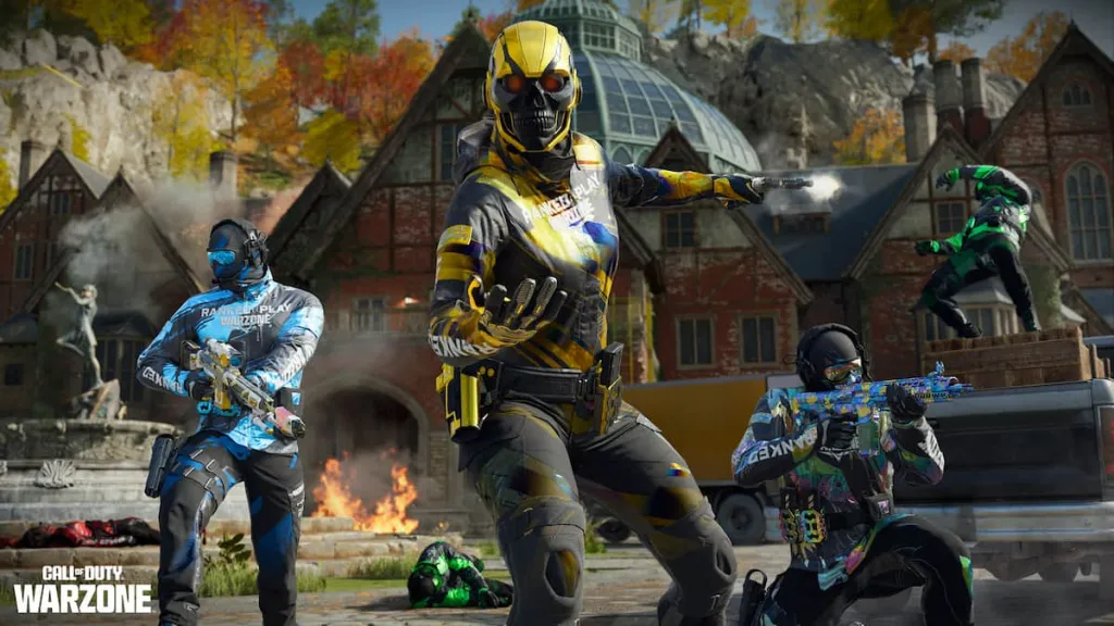 Skins de ressurgimento classificadas BO7 em Warzone
