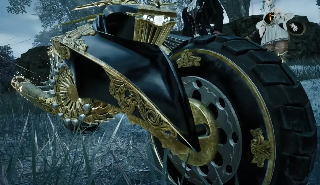 Motocicleta em Code Vein 2