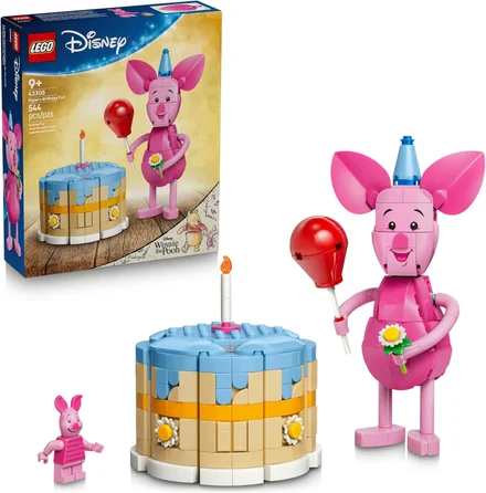 Diversão de aniversário do LEGO Disney Piglet (43305)