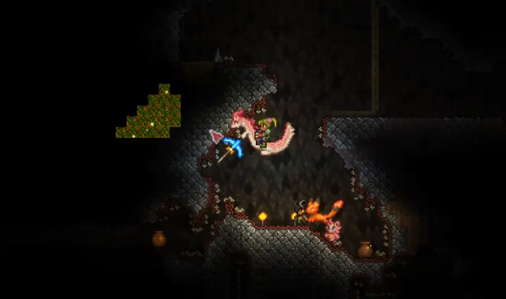 Frio em Terraria