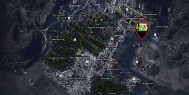 Localização da matriarca em ARC Raiders