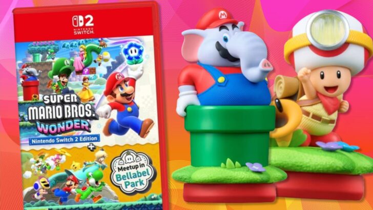 As pré-encomendas de Super Mario Bros. Wonder Switch 2 vão ao ar no Reino Unido com o novo Amiibo