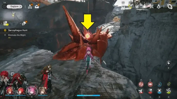 Blight Core em Arknights: Endfield