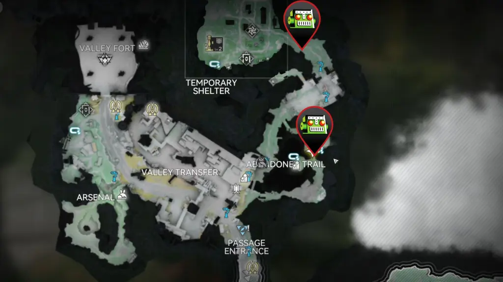Locais da fábrica de Aketine em Valley Pass em Arknights Endfield