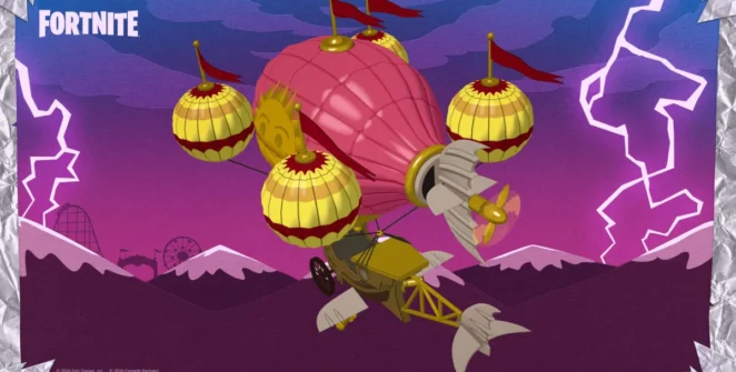 Planador Imaginationland em Fortnite