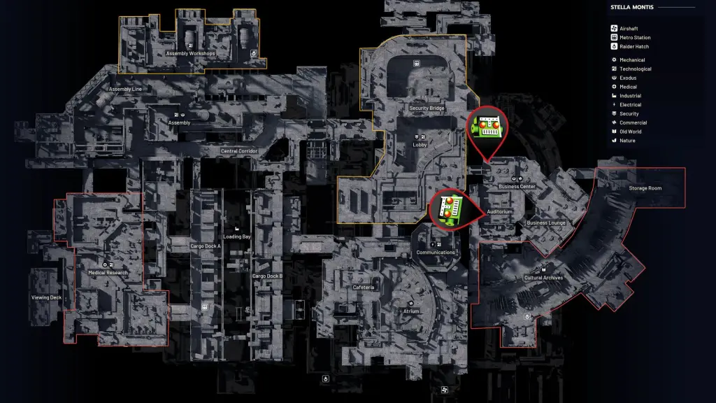 Computadores do pesquisador em ARC Raiders