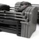 Conjunto de halteres ajustáveis ​​PowerBlock EXP Stage 1 (5 a 50 libras)