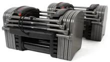 Conjunto de halteres ajustáveis ​​PowerBlock EXP Stage 1 (5 a 50 libras)