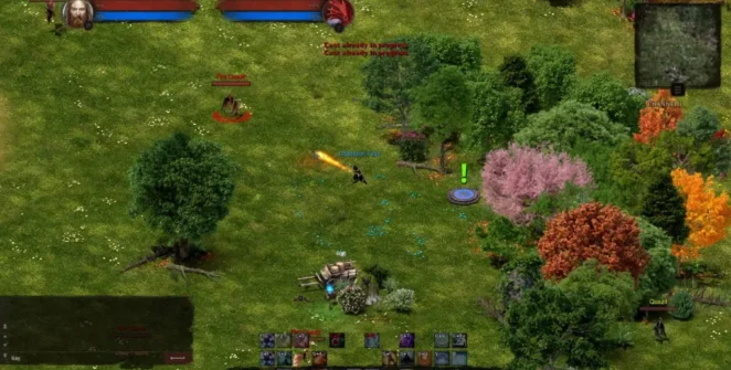 Jogadores lutando em Dreadmyst