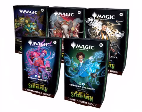 decks de comandante de strixhaven mtg