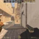 Pré-visualização do BloxStrike com a configuração de sombras globais ativada.