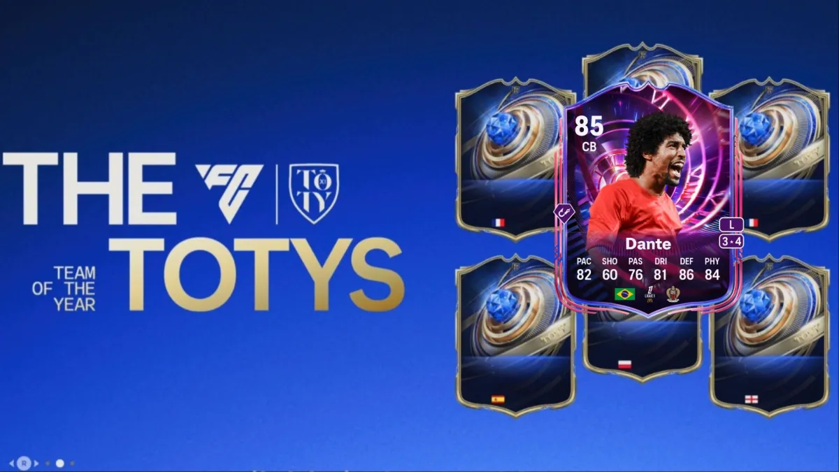 Cartão Dante Time Warp no FC 26 Ultimate Team